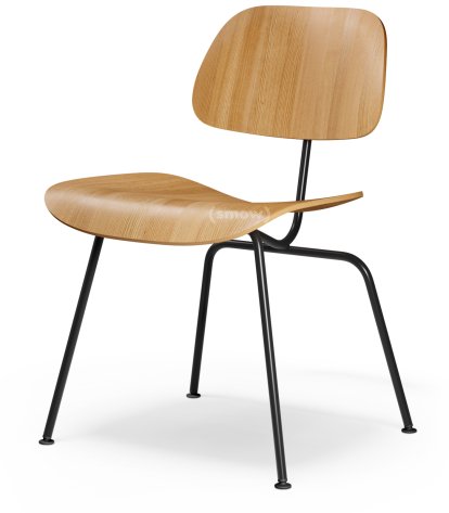 DCM Stuhl, Esche natur, Pulverbeschichtet basic dark glatt