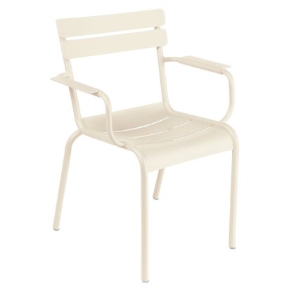 Luxembourg Armlehnstuhl, Beige Latte