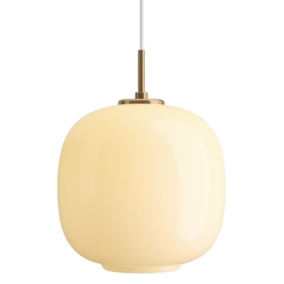 VL45 Radiohus Pendelleuchte, Ø 25 cm, Blassgelb