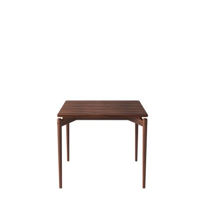 PUREdinner Tisch, 85 x 85 cm, Walnuss geölt, Ohne Erweiterungsplatten