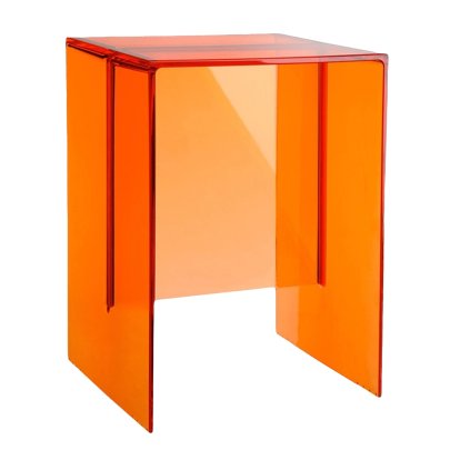 Max Beam Hocker/Beistelltisch, Mandarine orange