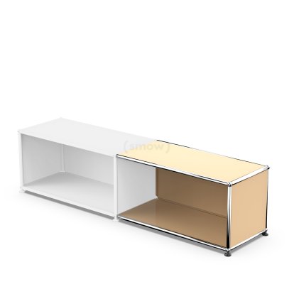 USM Haller Anbaupaket Horizontal 1, USM beige, 35 cm