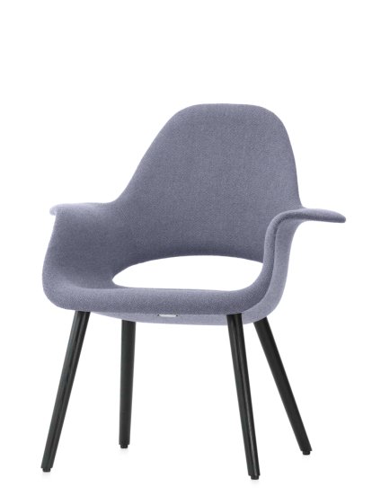 Organic Chair, Dunkelblau / elfenbein