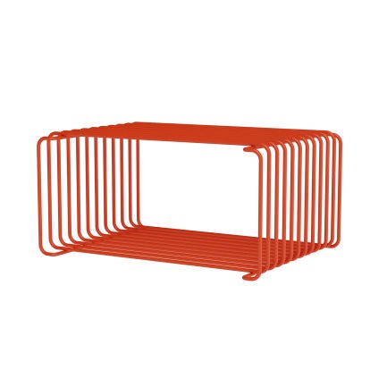 Panton Wire Low Regal, 26 cm, Rosehip