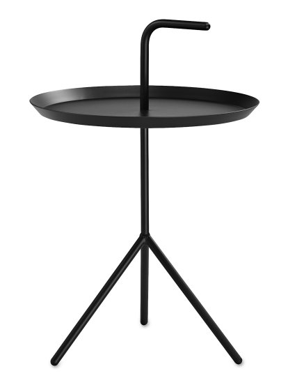 DLM - Don't Leave Me Beistelltisch, Ø 48 x H 65 cm, Schwarz