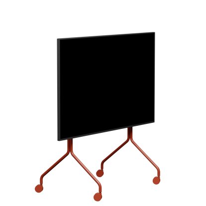 Moon TV-Ständer, Regular, Burning red