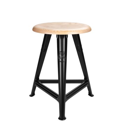 Rowac-Schemel Modell I - 50 cm, Esche, schwarz matt