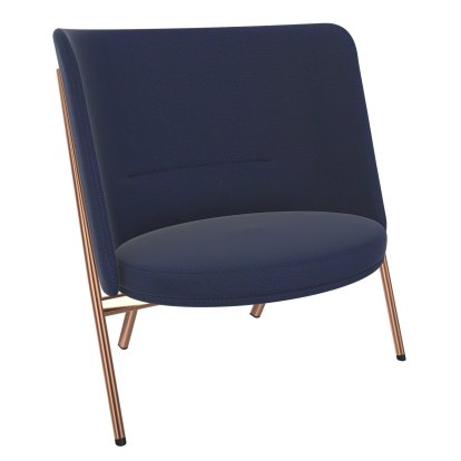 D70 Sessel, Stoff Arco - circus, Kupfer