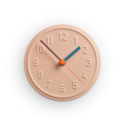 Alu Alu Wanduhr