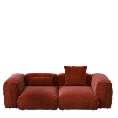 Vetsak Sofa Set 2, M, Suave - Saffron, Mit Kissen