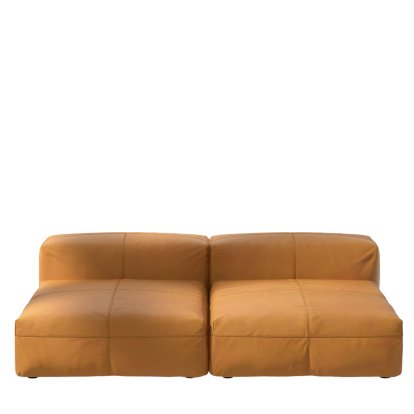 Vetsak Sofa Set 1, L, Leather - Brown, Ohne Kissen