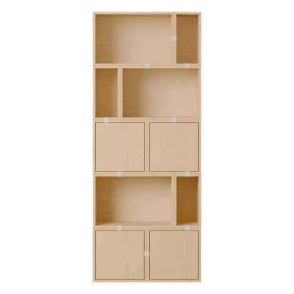 Stacked Bücherregal 8, Eiche