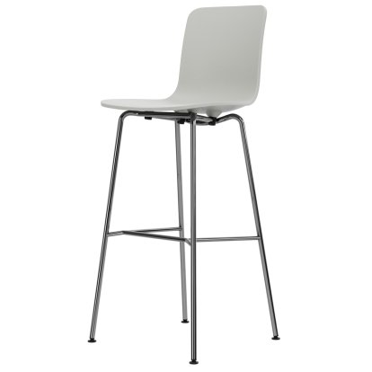 HAL RE Barhocker, Cotton white RE, Barvariante: 780 mm, Verchromt