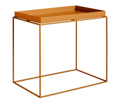 Tray Beistelltisch, H 50/54 x B 40 x T 60 cm, Toffee