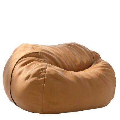 Vetsak Sitzsack, L (H 90 x Ø 140 cm), Leather - Brown