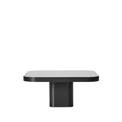 Bow Couchtisch, Stahl schwarz, H 31 x B 70 x T 70