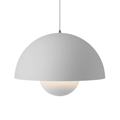 Flowerpot VP2 Pendelleuchte, Matt light grey