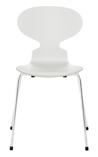 Ameise 3101 Stuhl, Lack, White, Chrome
