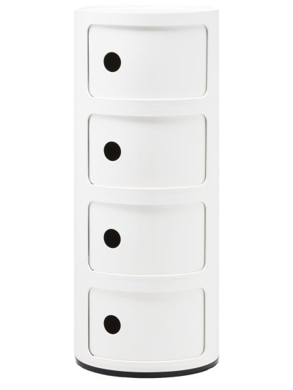 Componibili Container rund 4 Fächer