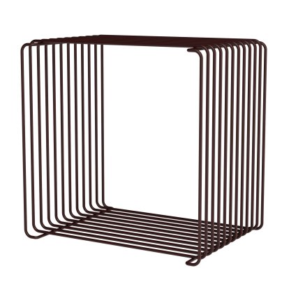 Panton Wire Regal, 26 cm, Black Red