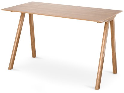 Copenhague Schreibtisch CPH90, Eiche lackiert, Eichefurnier