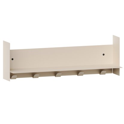 Pli Wandregal Classic, 60 cm, Creamweiß, Mit Haken