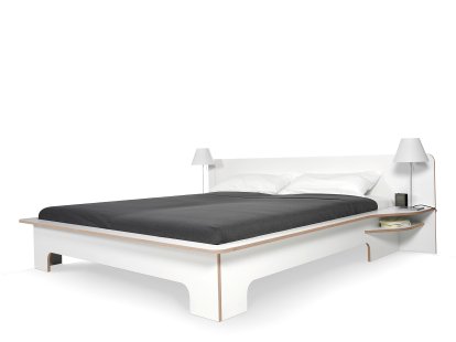 Plane Bett, 140 x 200, Mit Lattenrost, Mit Matratze