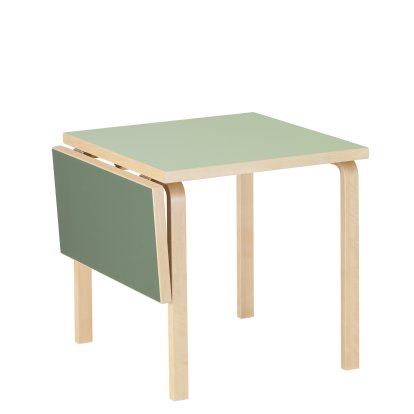 Aalto Tisch klappbar, Lino oliv-/pistaziengrün