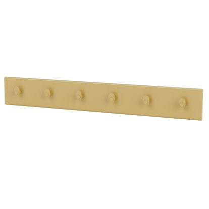 Coat Rack Hakenleiste, 6 Haken, Cumin
