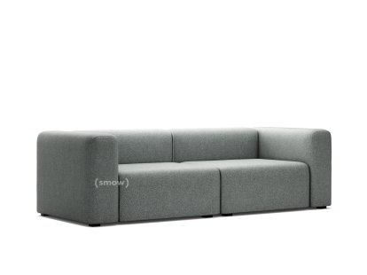 Mags Sofa, 2,5 Sitzer (B 228), Hallingdal 166 - schwarz/weiß
