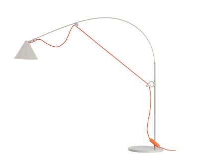 Ayno Tischleuchte, Seidengrau, Orange, 2700 K
