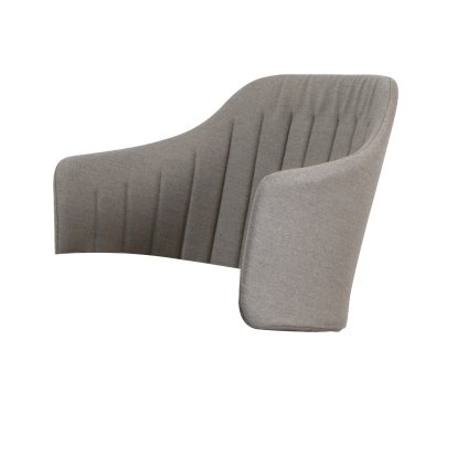 Rückenkissen für Choice Armlehnenstuhl, Natté - Taupe