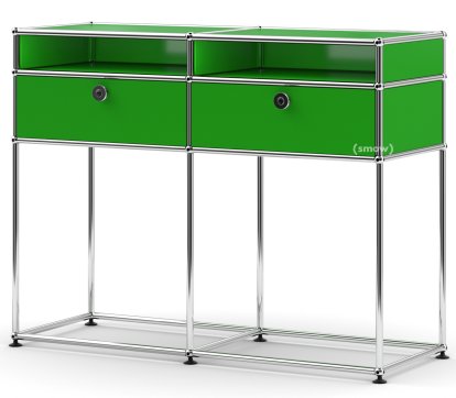 USM Haller Konsolentisch, USM grün