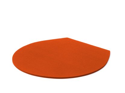 Sitzauflage für Ameise, Ohne Polster, orange