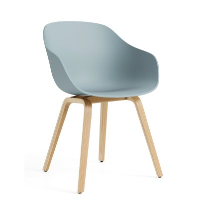 About A Chair AAC 222 Stuhl, Eiche lackiert, Dusty blue 2.0