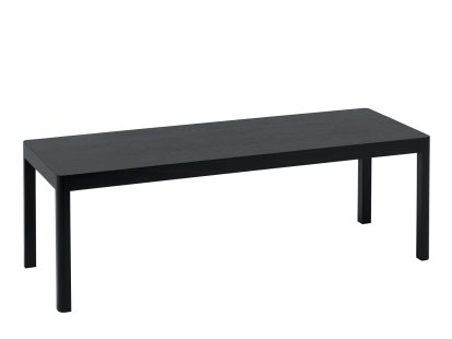 Workshop Couchtisch, Eiche schwarz lackiert
