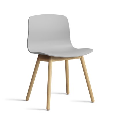 About A Chair AAC 12 Stuhl, Concrete grey 2.0, Eiche lackiert