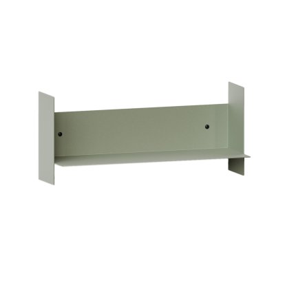 Pli Wandregal Classic, 45 cm, Eukalyptusgrau, Ohne Haken