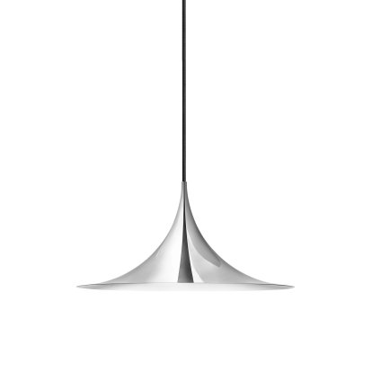 Semi Pendelleuchte, Ø 47 cm, Chrom