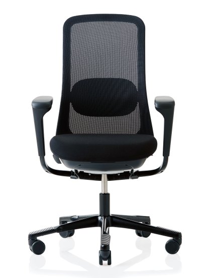 SoFi 7500 Mesh, Schwarz, Mit Armlehnen