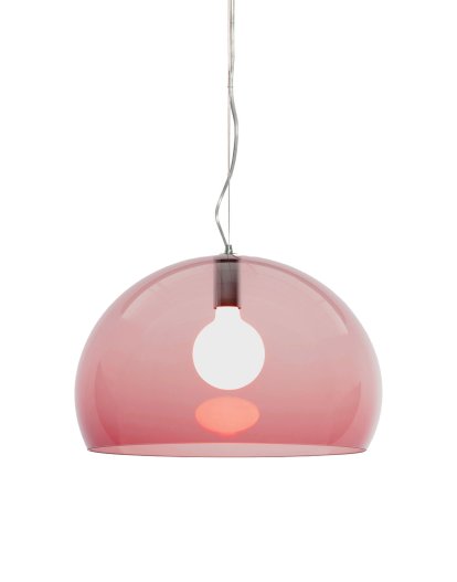 FL/Y Pendelleuchte, Transparent, Bordeaux