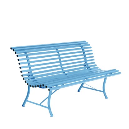 Louisiane Bank, 150 cm, Maya-Blau