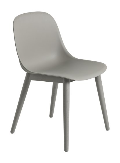 Fiber Wood Stuhl, Grau