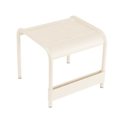 Luxembourg Beistelltisch/Fußhocker, Beige Latte