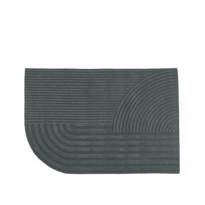 Relevo Teppich, Dark green