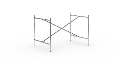 Eiermann 2 Tischgestell , Chrom, senkrecht, mittig, 100 x 66 cm, Ohne Verlängerung (Höhe 66 cm)