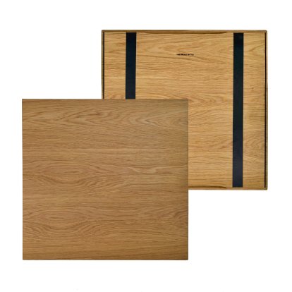 Holzauflage (einzeln) für USM Haller Regale, Größe M, 50 cm x 50 cm, Eiche, naturgeölt