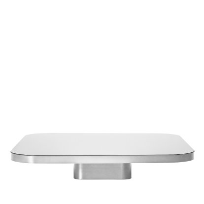 Bow Couchtisch, Aluminium, H 19 x B 100 x L 100
