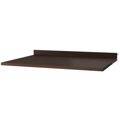 String System Schreibtischplatte, Eichenfurnier dunkel, B 78 cm x T 58 cm