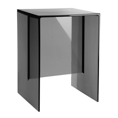 Max Beam Hocker/Beistelltisch, Rauch-Grau